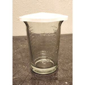 Anchor Hocking 8-Ounce‎ Triple Pour Measuring Cup, Clear, Set of 1
